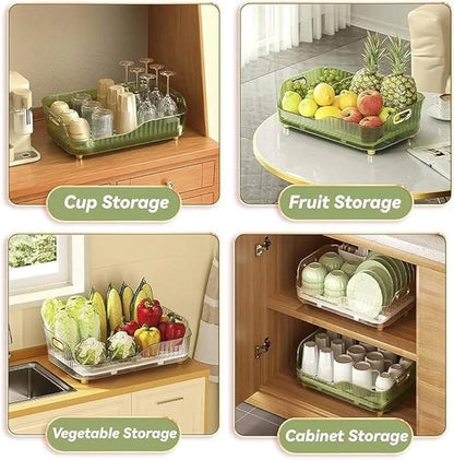 Acrylic Luxury Dish Drain Rack
