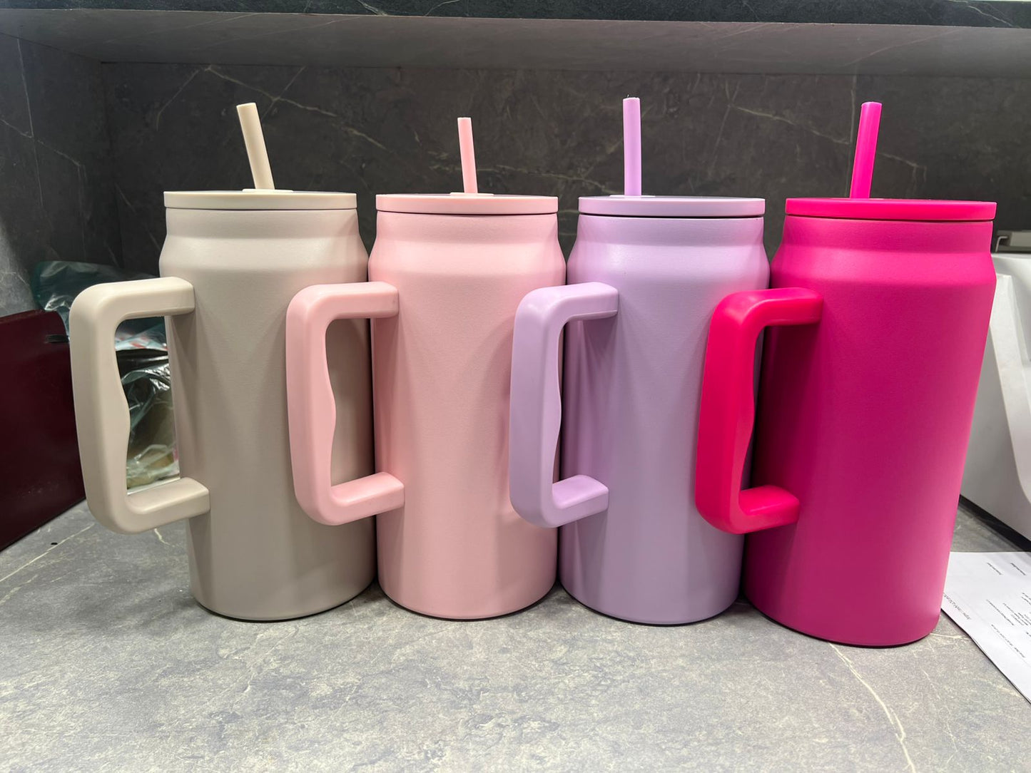 50oz Insulated Steel Tumbler with Straw