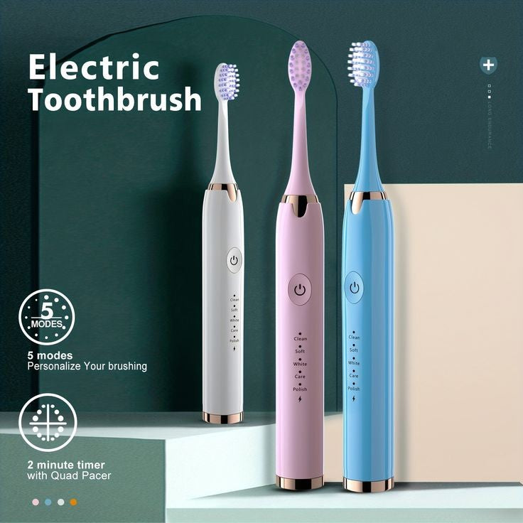 Rechargeable Electric Soft Bristle ToothBrush