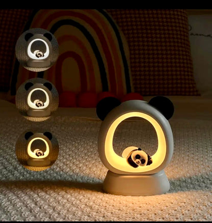 Rechargeable Panda Led Night Lamp for Kids