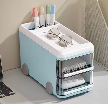 Bus Stationary Holder with Drawers