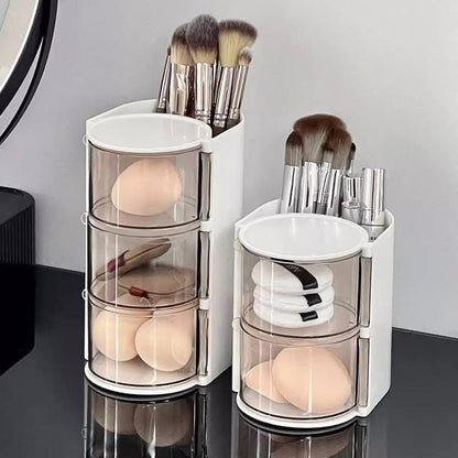 3 Layer Makeup Brush Holder