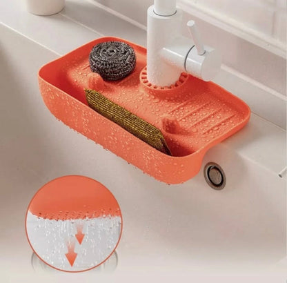 Silicone Drainer Rack Organizer