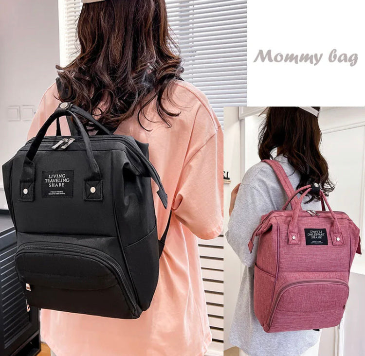 Large Capacity Mommy Diaper Bag Travel Backpack