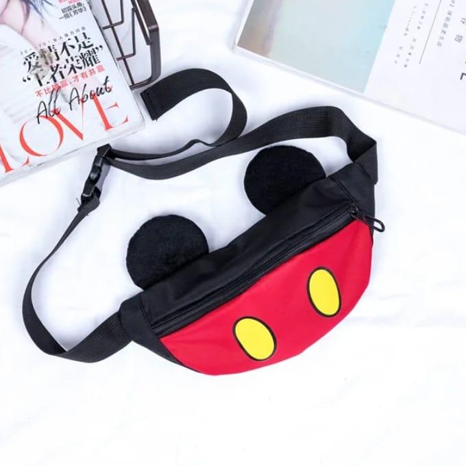 Minnie Kids Waist Bag with Adjustable Strap