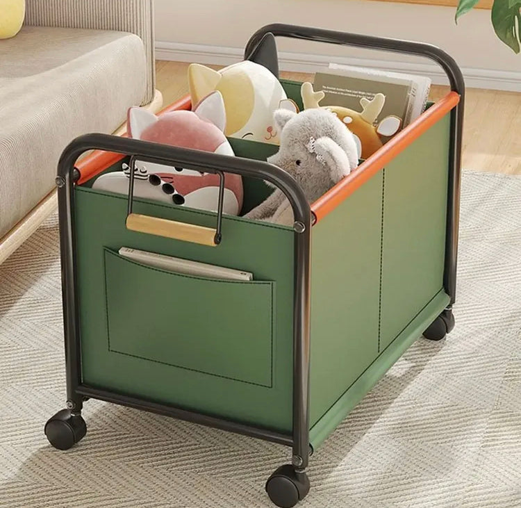 4 Wheels Toy Storage Basket
