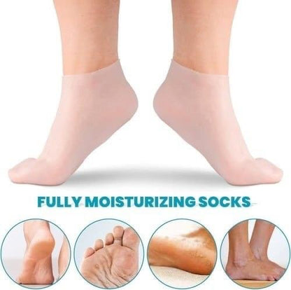 Mousturizing Soft Silicone Gel Socks