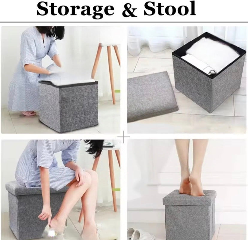 2 in 1 Stool with Storage Box