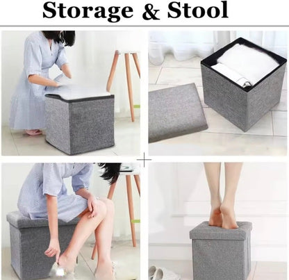 2 in 1 Stool with Storage Box