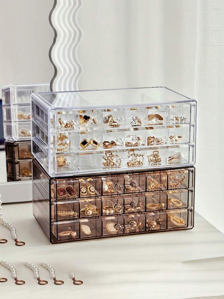 72 Grids Acrylic Jewellery Organizer
