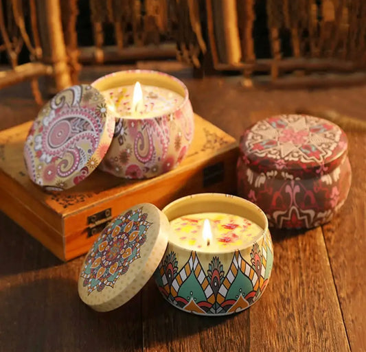 1 pc Scented Candles Jar with Lid