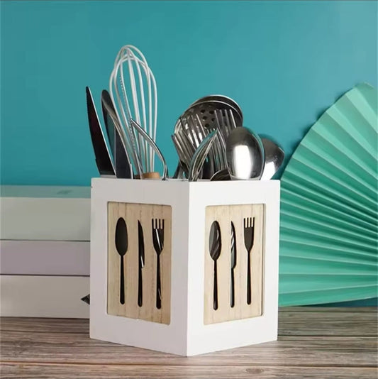 Wooden Cutlery Holder (Best Quality)