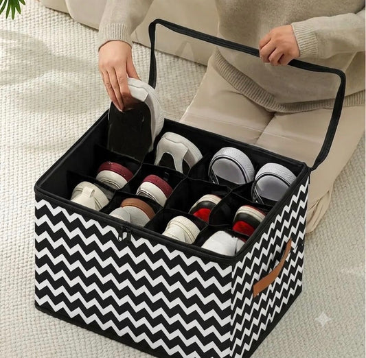 12 Slots Shoes Storage Organizer (20x12 inches)