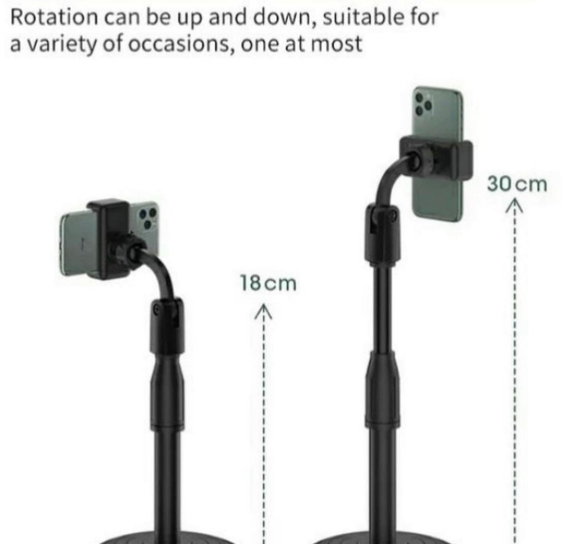 360 Rotation phone Holder Tripod Stand