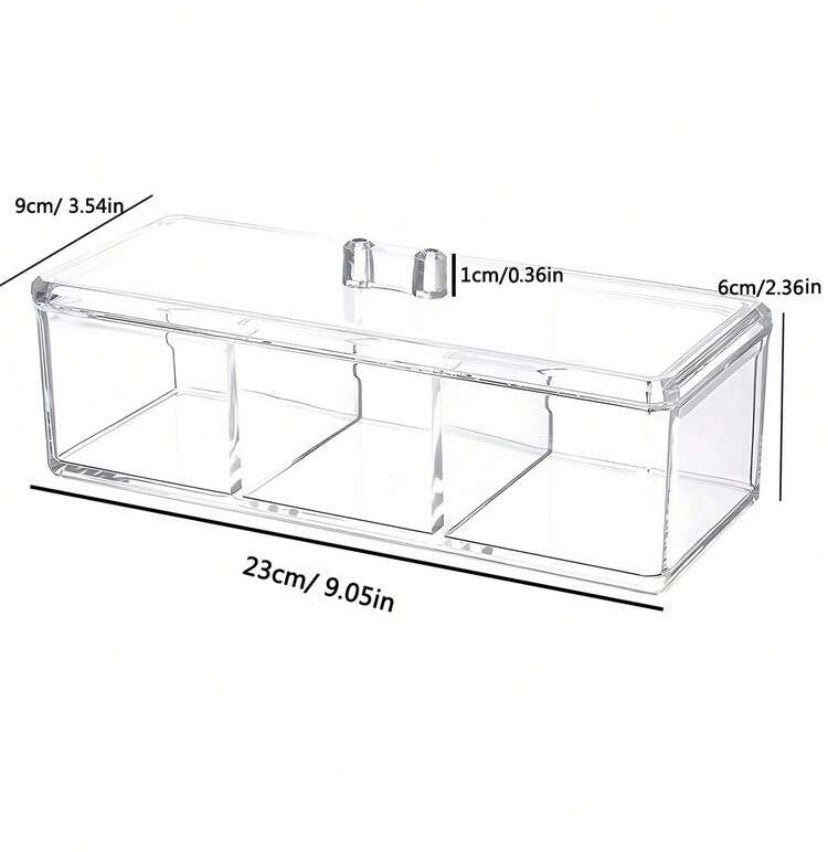 Acrylic Makeup Storage Organizer Box