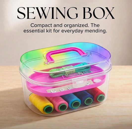 Multipurpose Travel Sewing Kit Box