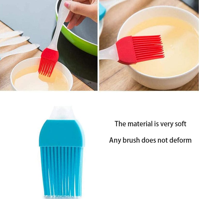 Pack of 2 Silicon Oil Brush For Baking and Bbq