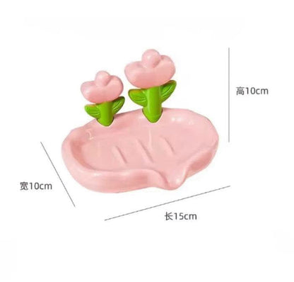 Tulip Flower Shaped Soap Dish