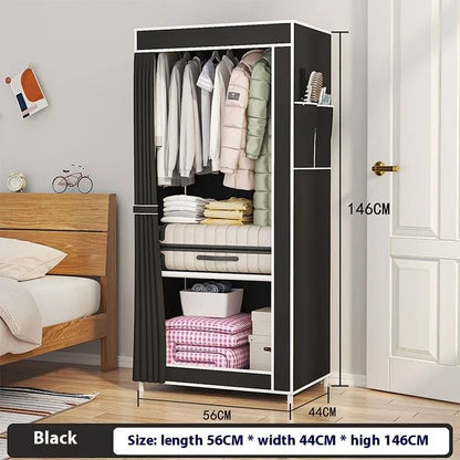 Dust proof Large Capacity Foldable Non-Woven Wardrobe