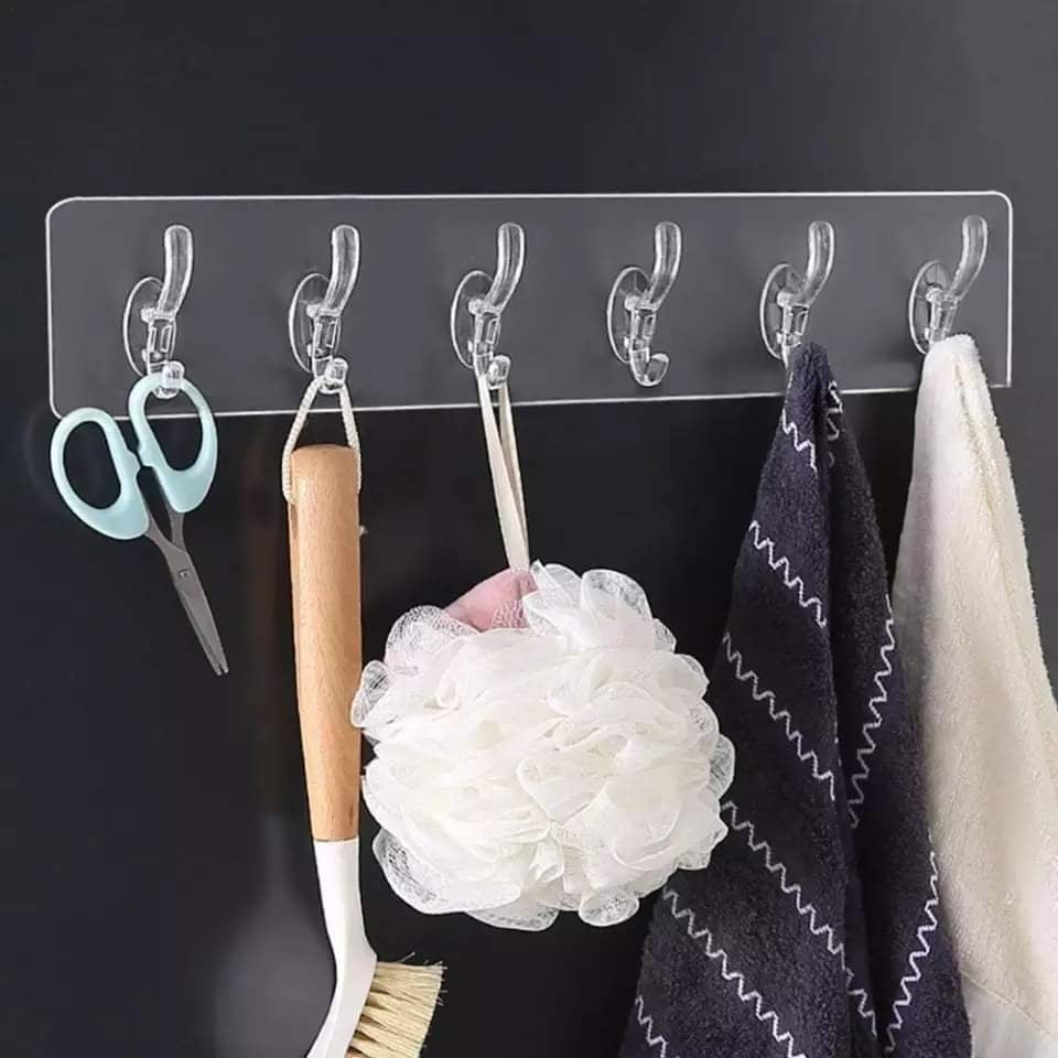 Transparent Silicone Wall Hook