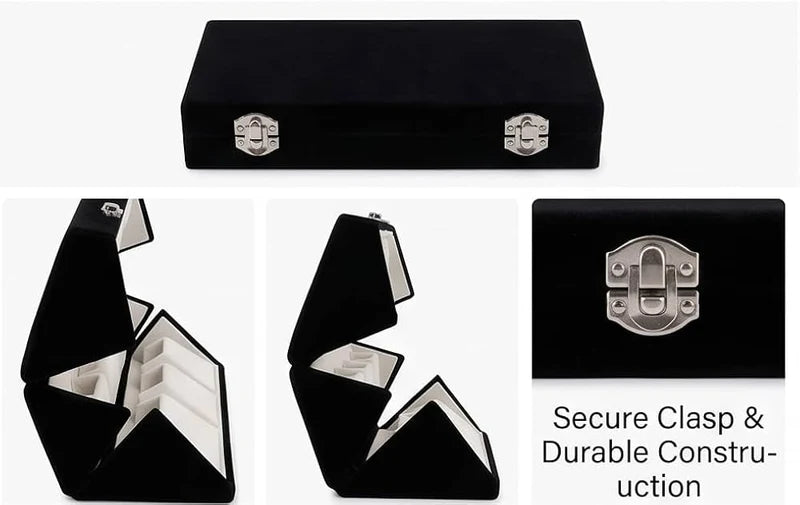 16 Slots Foldable Earrings Jewellery Organizer Box