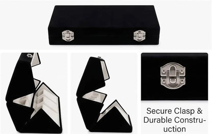 16 Slots Foldable Earrings Jewellery Organizer Box