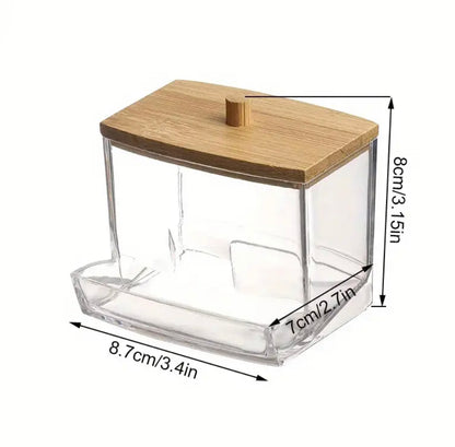 Acrylic Cotton Holder Organizer