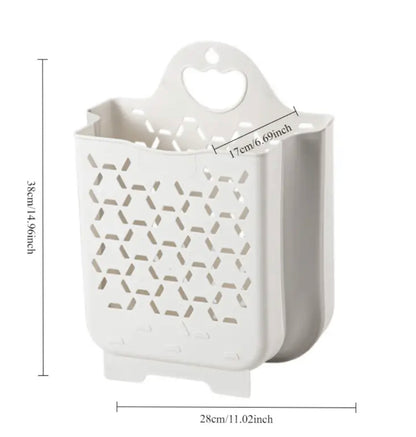 Foldable Wall Mounted Laundry Basket