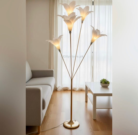 5ft Led Tulip Corner Floor Lamp