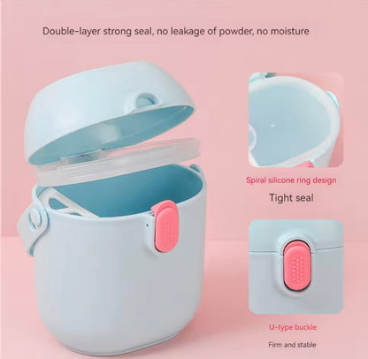 Portable Airtight Milk Powder Storage Box