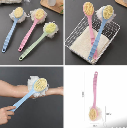 2 in 1 Long Bath Brush