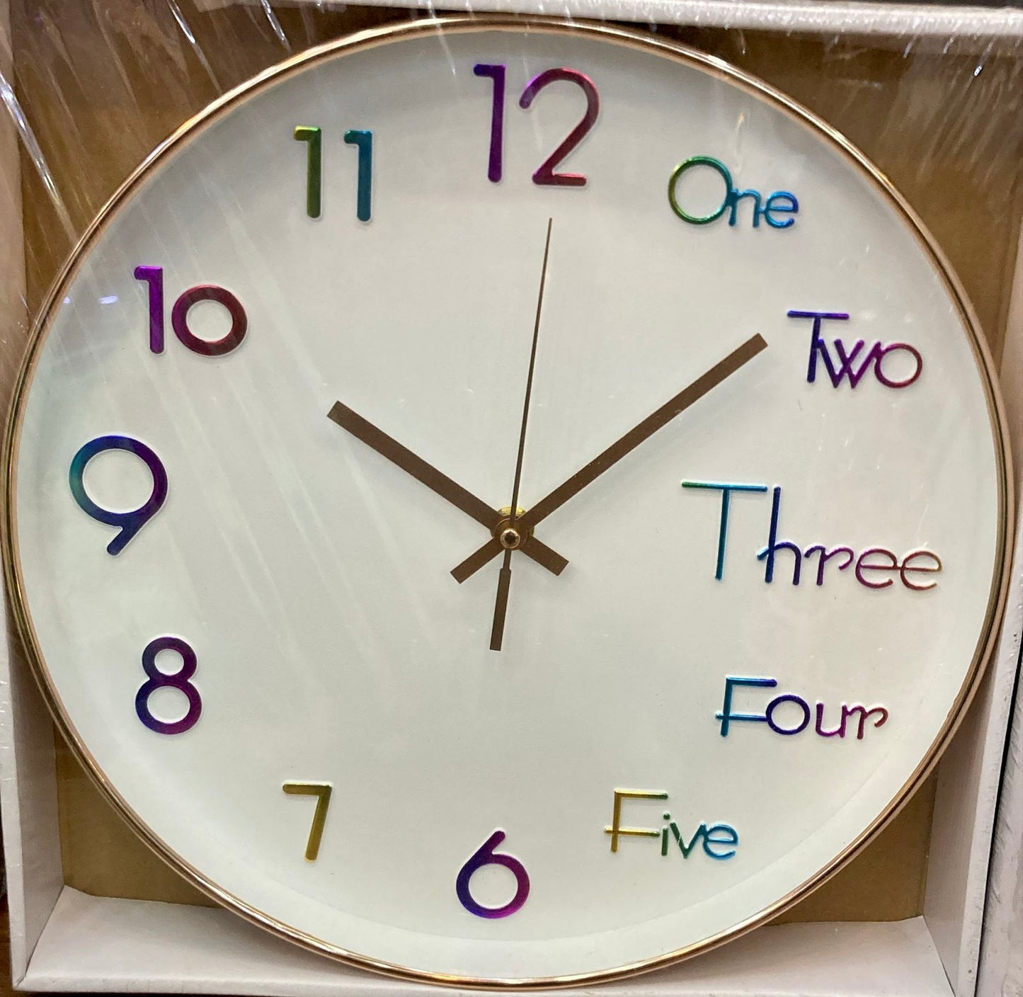 12 Inch Wall Clock for Home Decor