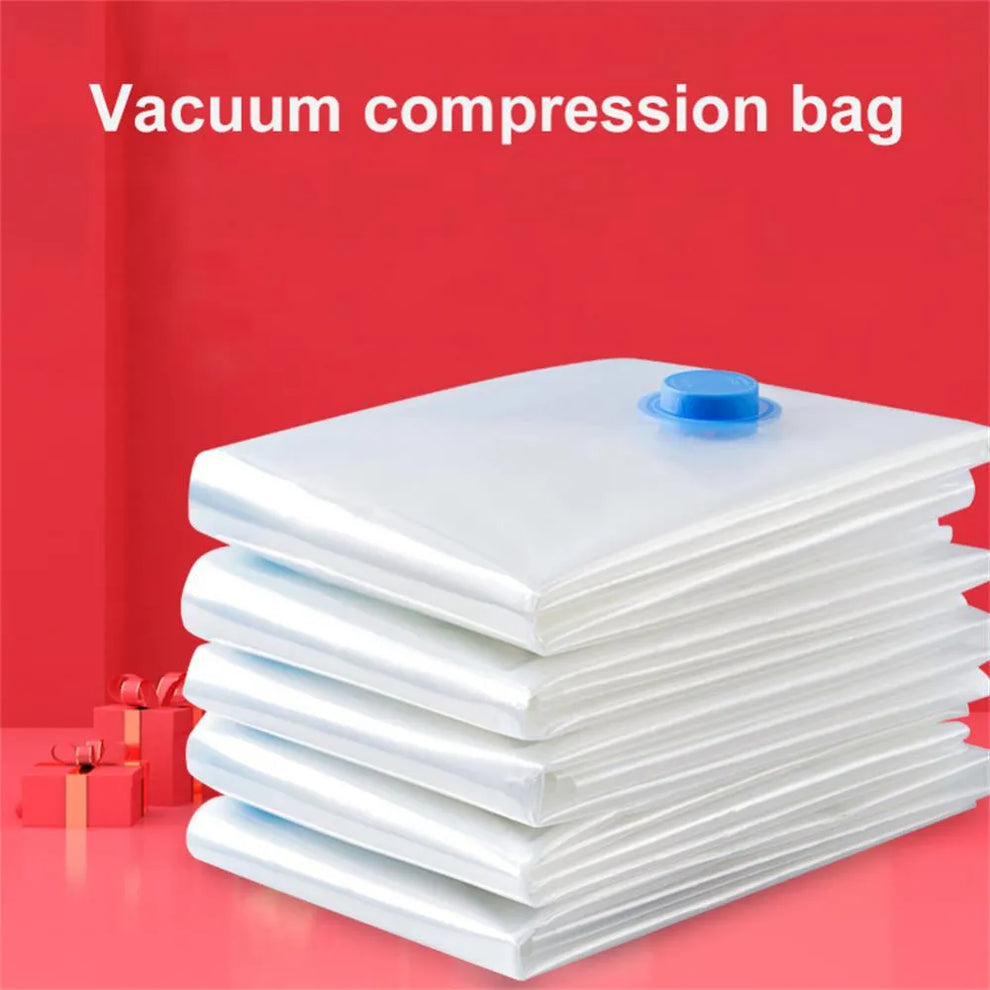 5 Pcs Travel Vacuum Bags Set with Pump
