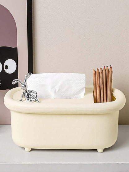 2 in 1 Tissue Box and Cosmetic Holder