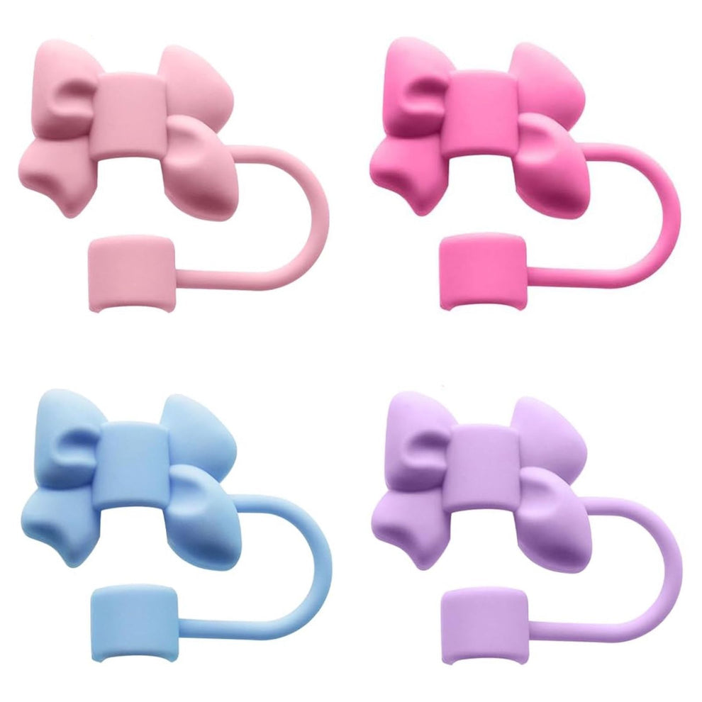 Silicone Bow Straw Cover