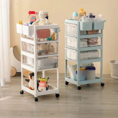 5 Layer Multipurpose Trolley with Wheels