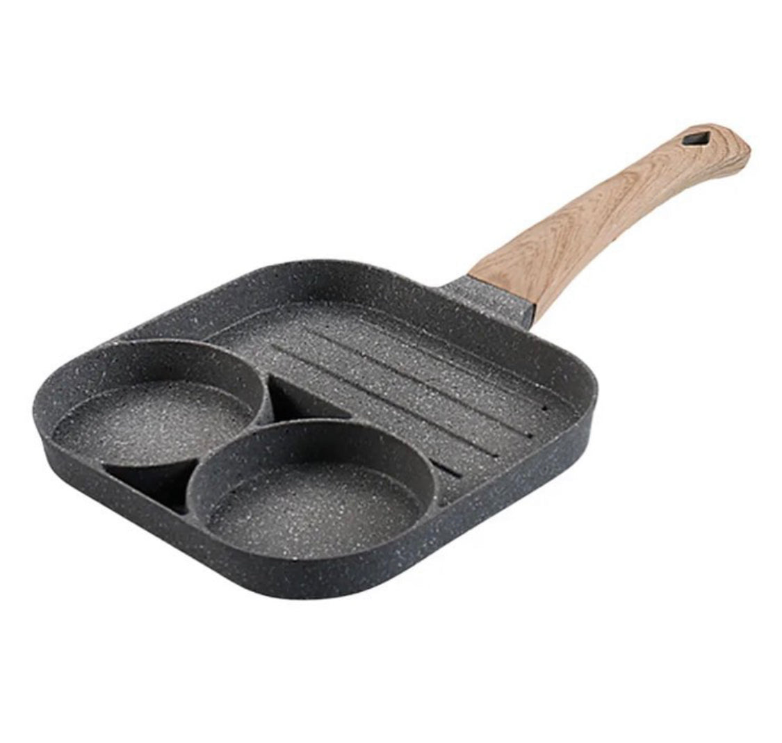 Non-Stick Three portions Frying Pan