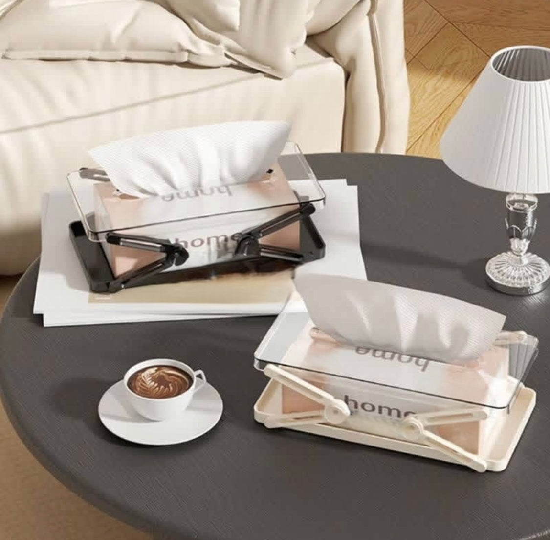 Acrylic Extendable Tissue Box