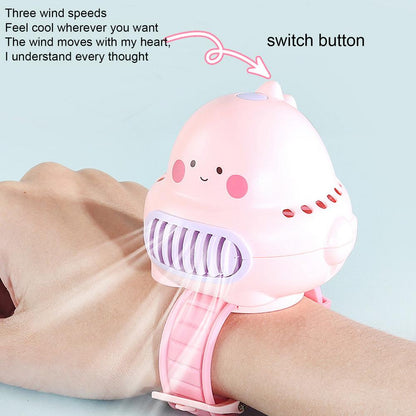 Rechargeable Kids Fan Watch