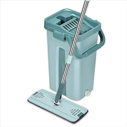 Flat Squeeze Mop with Bucket