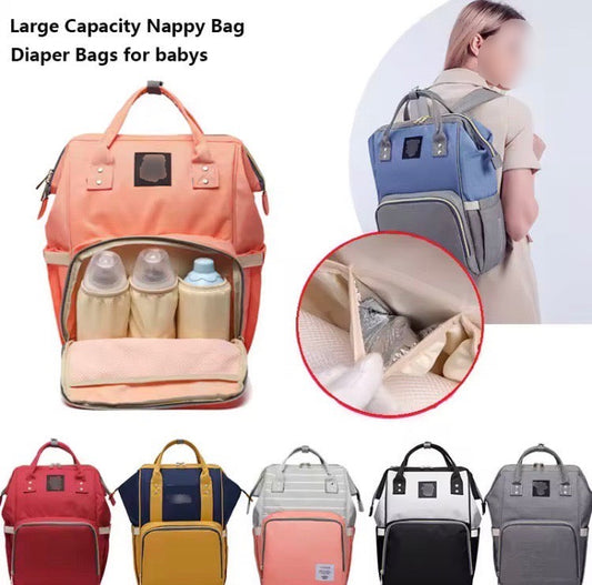 Large Capacity Kids Mommy Diaper Bag