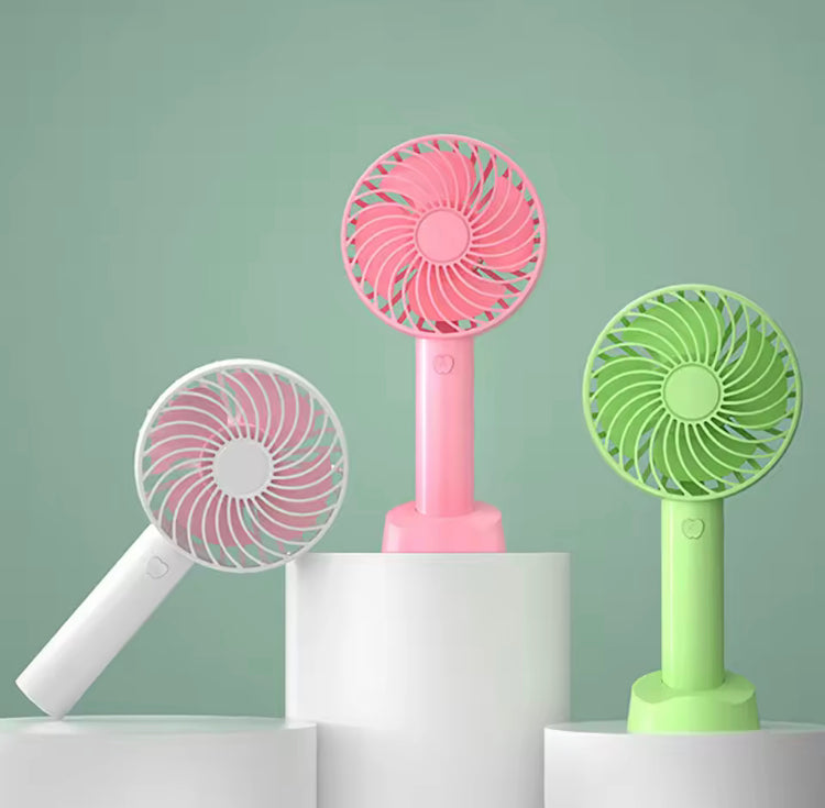 Rechargeable Mini Fan with Stand