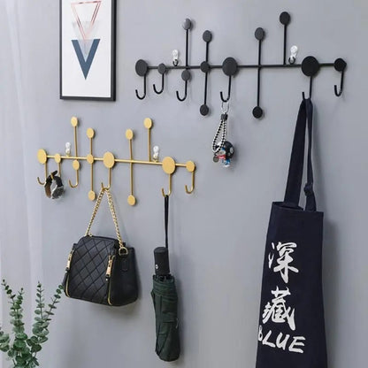 Wall Hanging Clothes Key Holder Rack Organizer