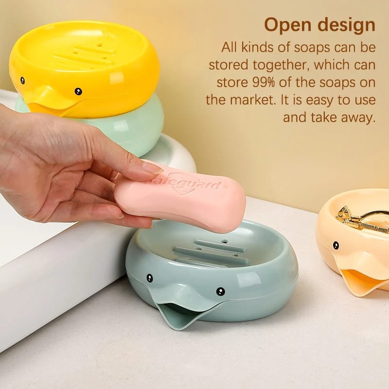 Duck Shape Drain Soap Dish