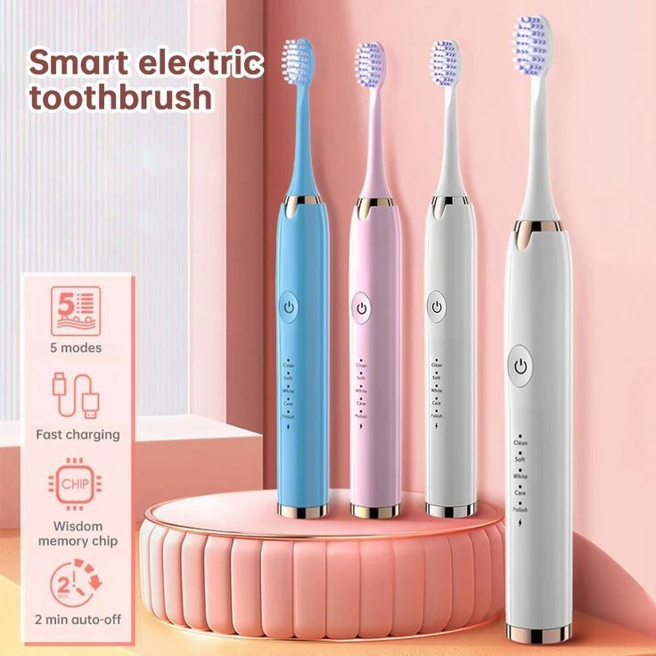 Rechargeable Electric Soft Bristle ToothBrush