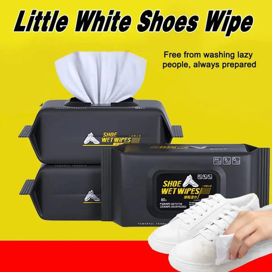 80 Pcs Shoe Shine Wipes