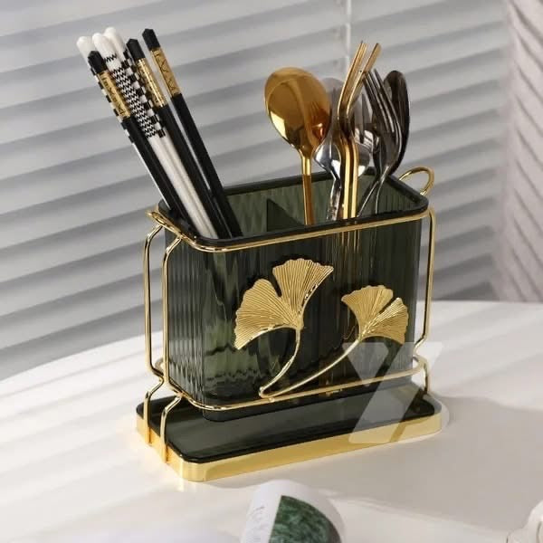 Multifunctional Acrylic Cutlery Holder