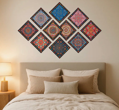 12 Pcs Tile Stickers Set