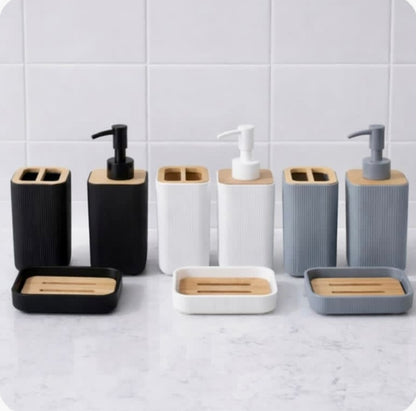 3 Pcs Square Bathroom Set