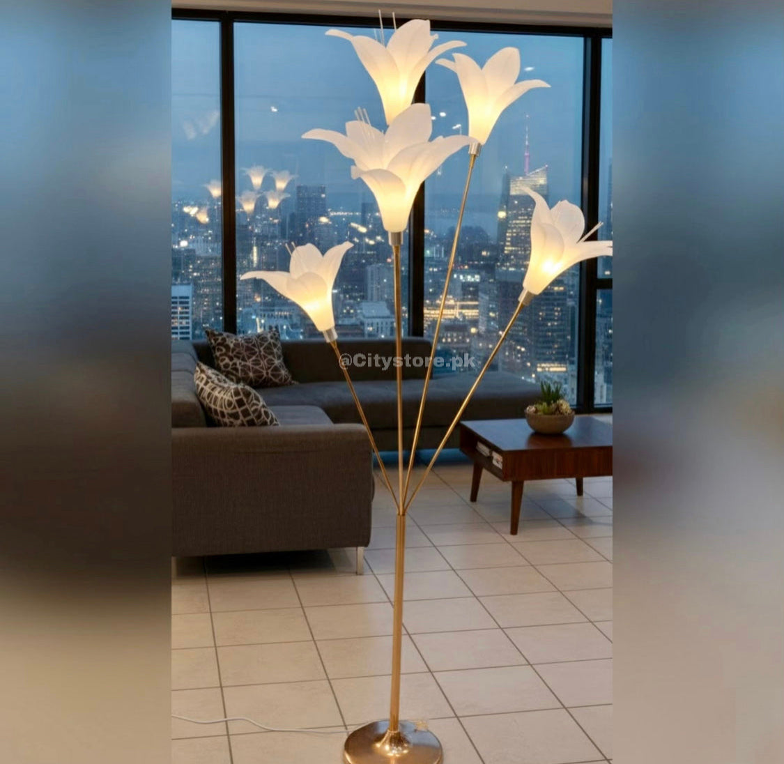 5ft Corner Floor Lamps for Home Decor